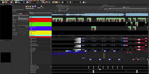 xLights programming screen